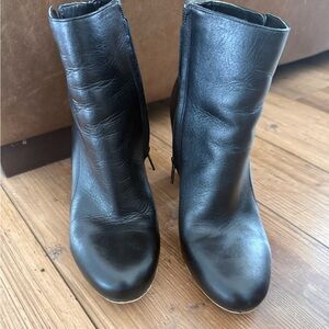 Michael Kors Black Leather Boots